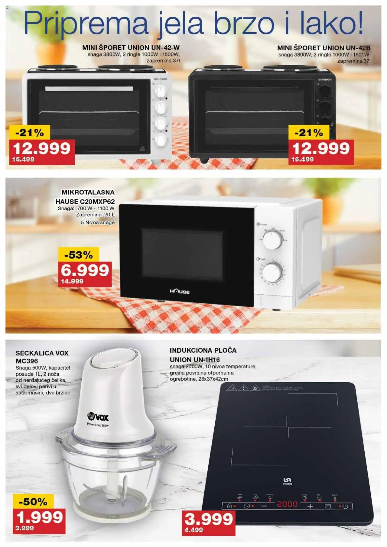 Idea katalog - važi od 31.07.2025 | Strana: 8 | Proizvode: Seckalica, Šporet