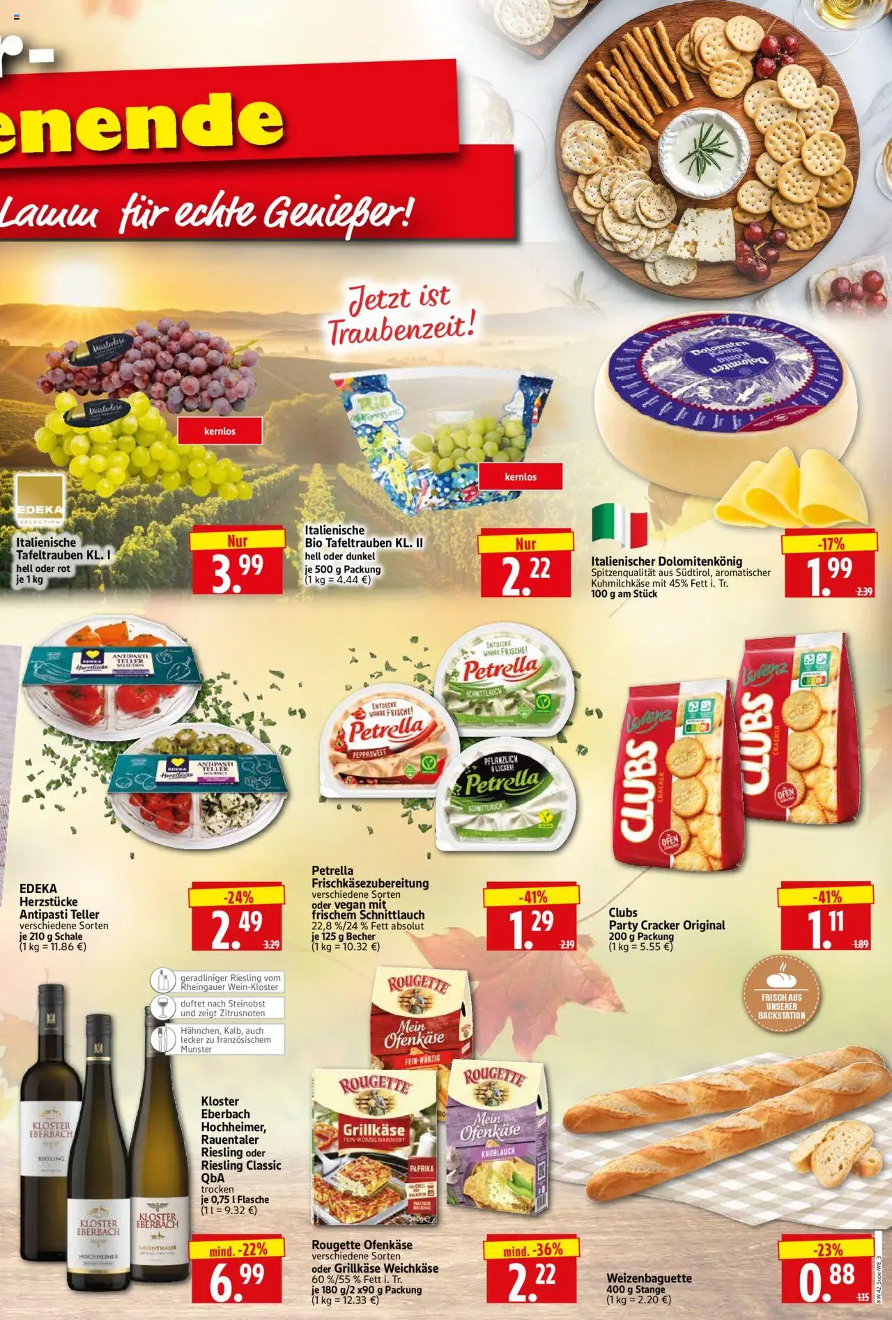 HERKULES Sonderbeilage – gültig ab 16.10.2025 | Seite: 3 | Produkte: Ofen, Rougette ofenkase, Paprika, Knoblauch