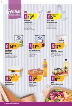 TopCC Aktionen – gültig ab 22.09.2025 | Seite: 18 | Produkte: Fanta, Sprite, Gurken, Kessel