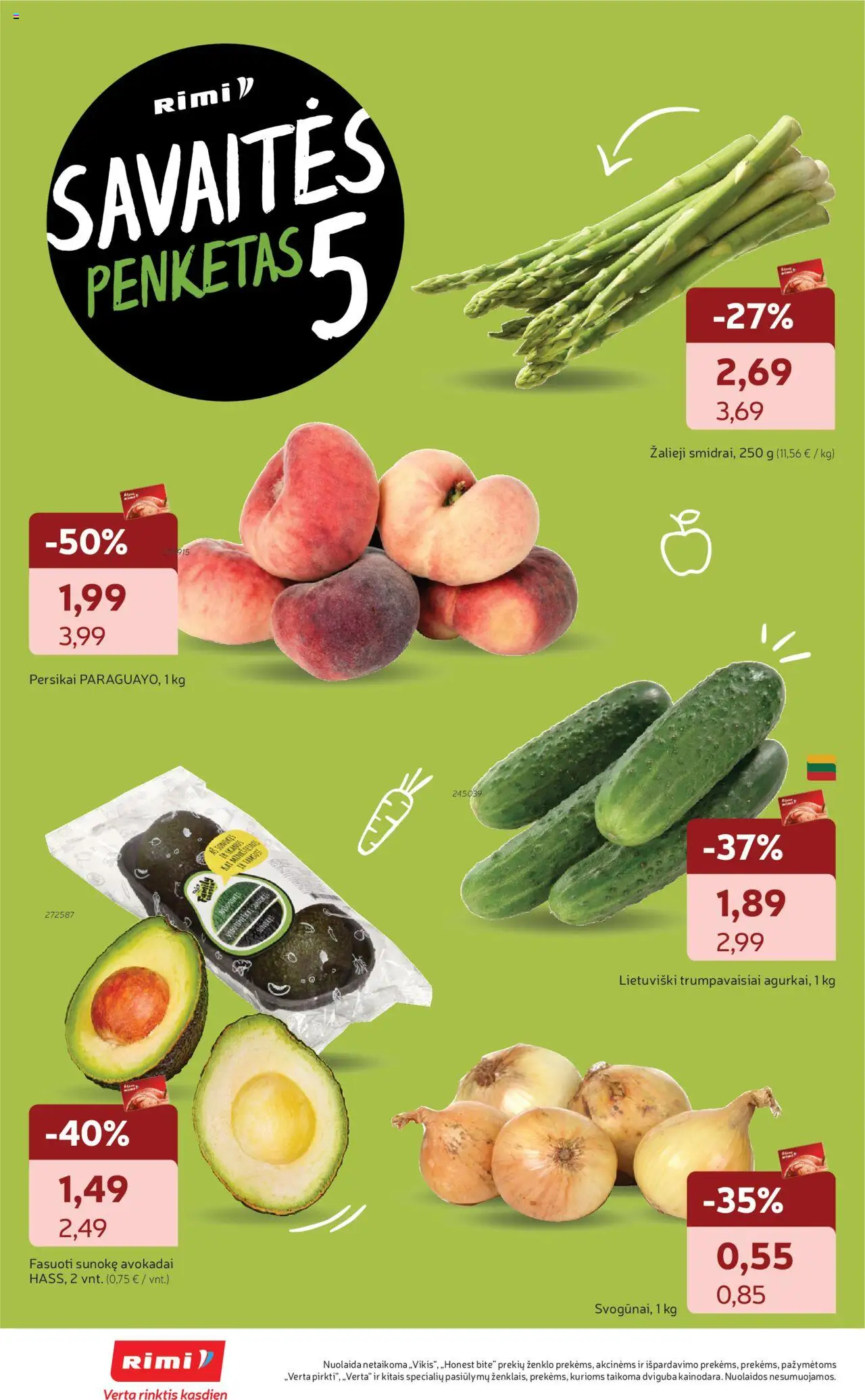 Rimi - Leidinys│galioja nuo 02.09.2025 | Puslapis: 10 | Prekių: Avokadai