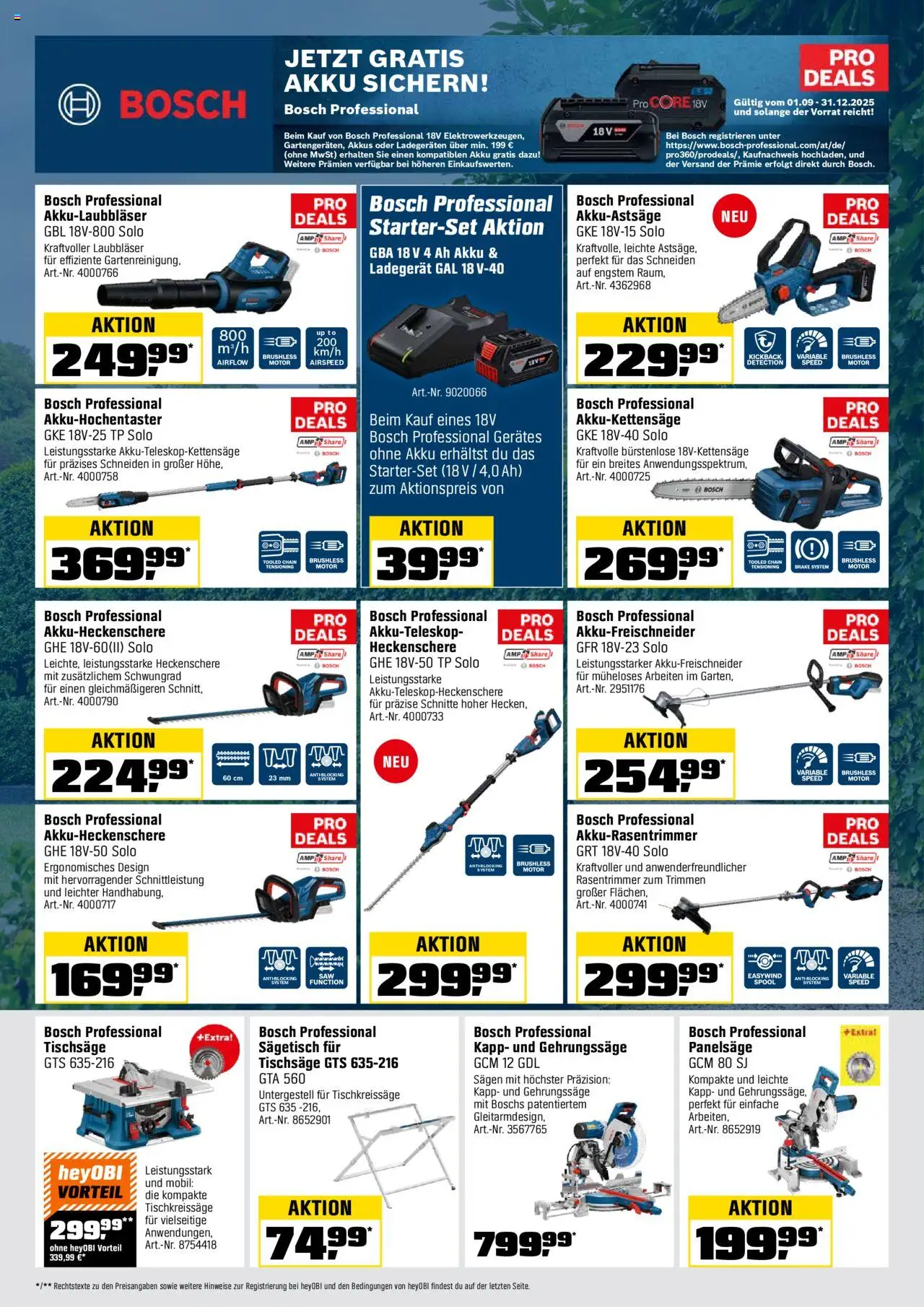 OBI Flugblatt gültig ab 01.09.2025 | Seite: 18