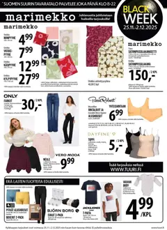 Tuuri-mainoslehti voimassa 25.11.2025 alkaen | Sivu: 10 | Tuotteet: Pyyhe, Toppi, Rintaliivit, Sukat