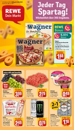 Rewe Prospekt 	 gültig ab dem 25.08.2025