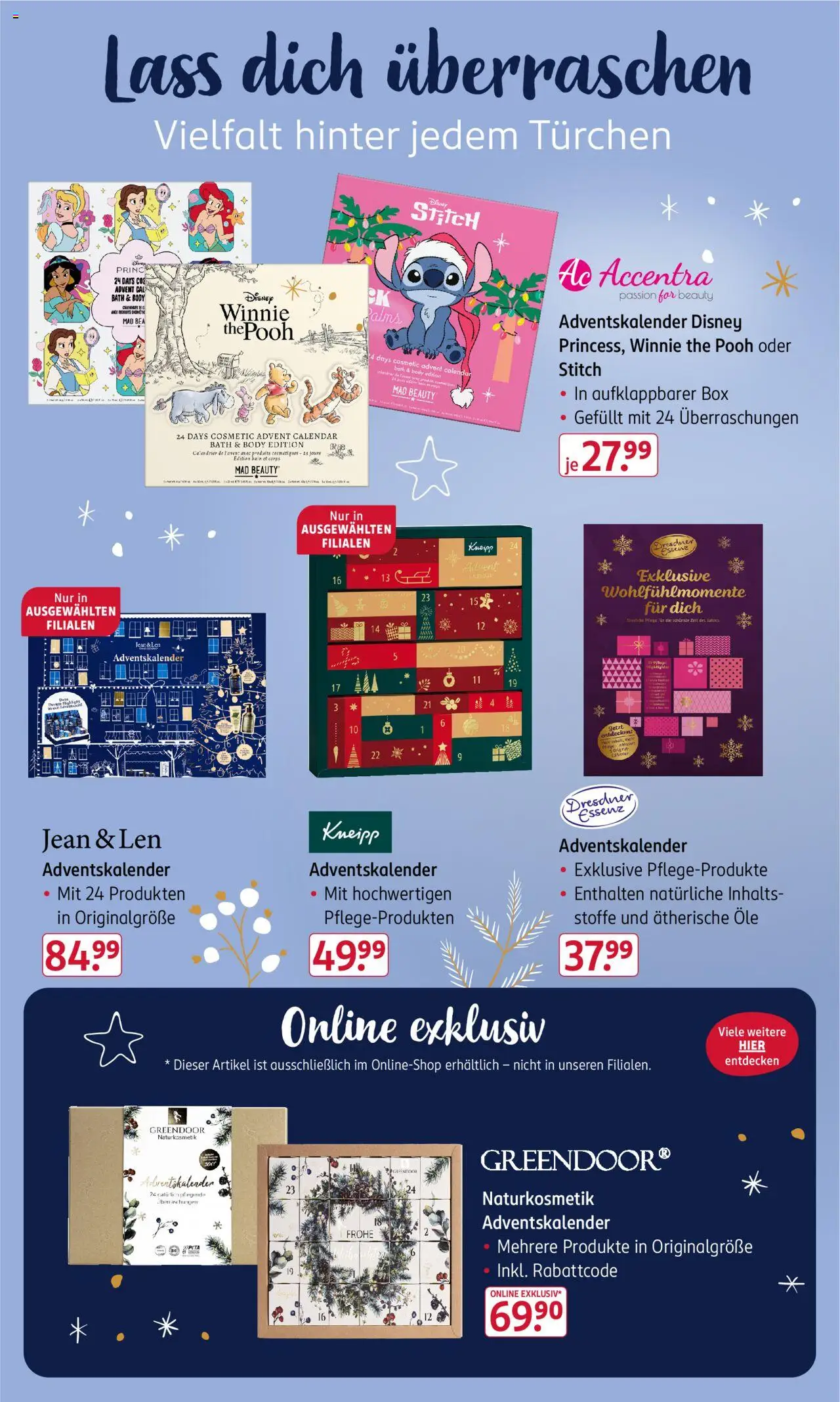 Rossmann  Adventskalender – gültig ab 15.09.2025 | Seite: 5 | Produkte: Box