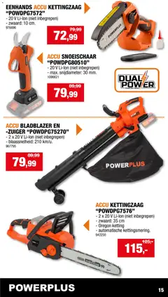 Hubo folder - Voorbeeld van een folder van Hubo, geldig van 01.11.2025 | Pagina: 15 | Producten: Sandwich, Ketting, Siège bébé