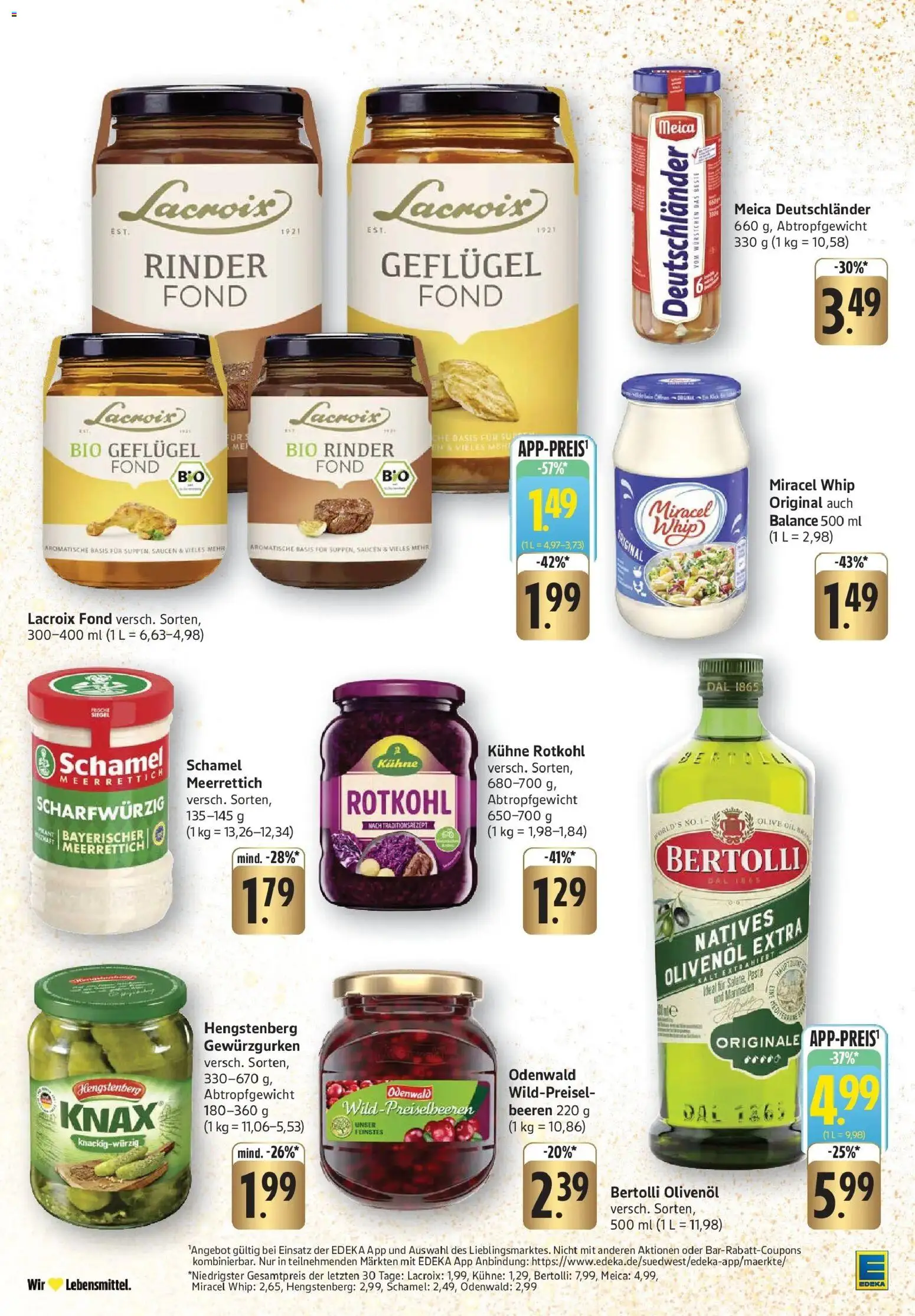 Edeka prospekt Weinstadt - Endersbach	 – gültig ab 14.12.2025 | Seite: 20 | Produkte: Rotkohl, Olivenol, Bertolli olivenol, Pasta