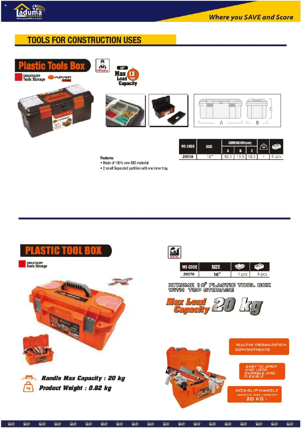 New Laduma Hardware catalogue – valid from 01.06.2024 | Page: 17 | Products: Lock, Box