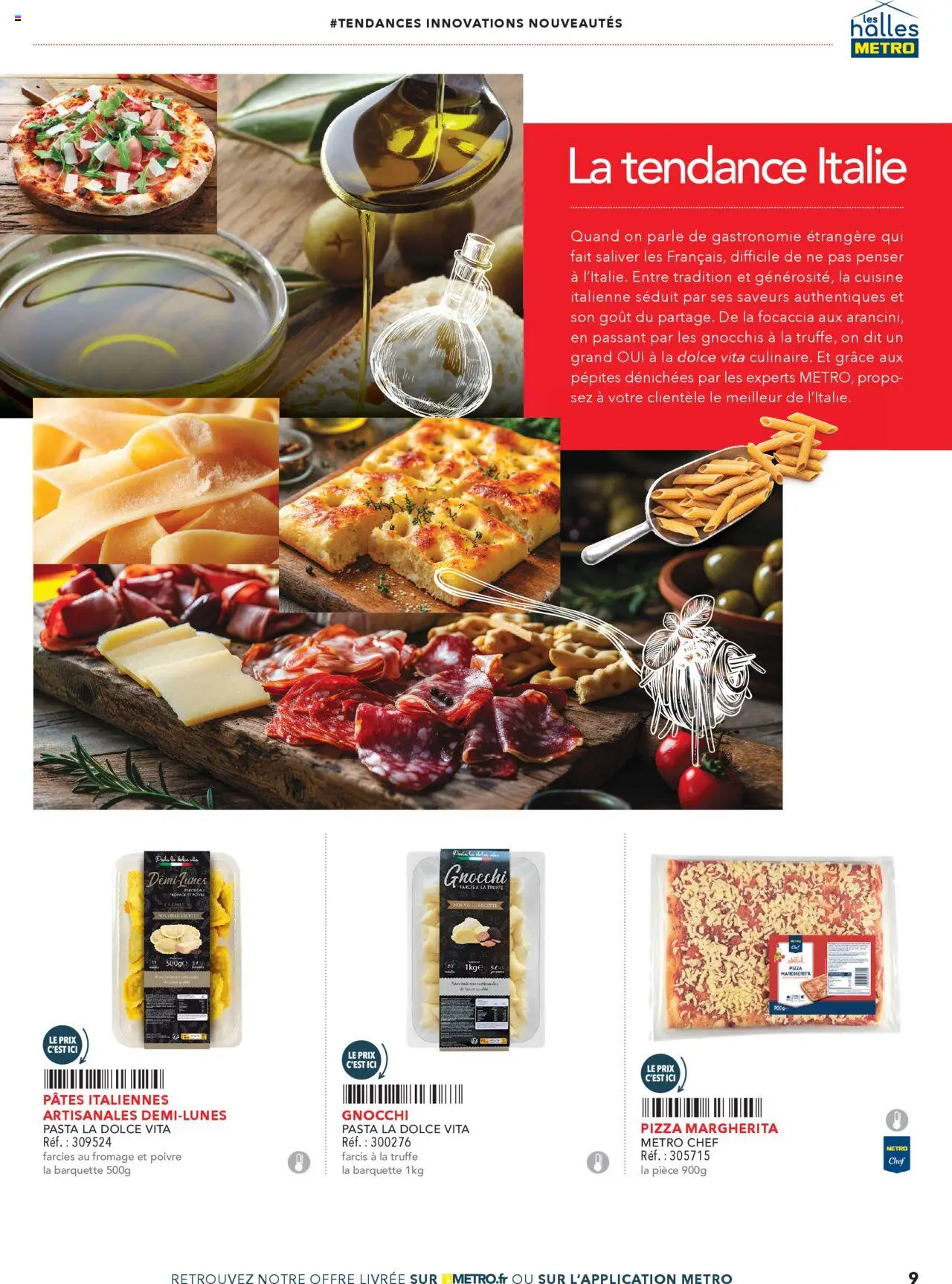  | Page: 9 | Produits: Poivre, Fromage, Pizza, Pâtes
