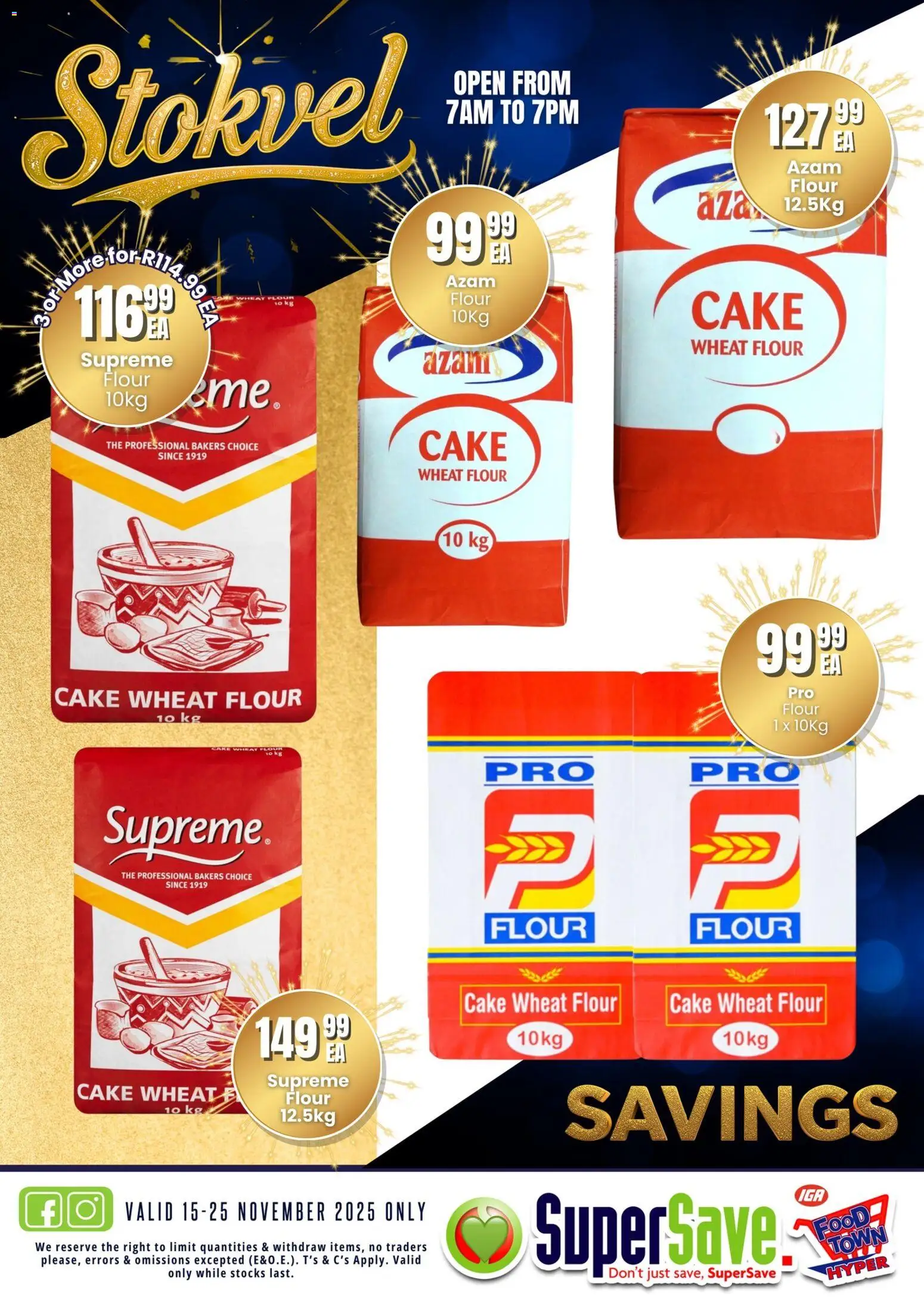 New Super Save catalogue – valid from 15.11.2025 | Page: 31 | Products: Cake, Flour