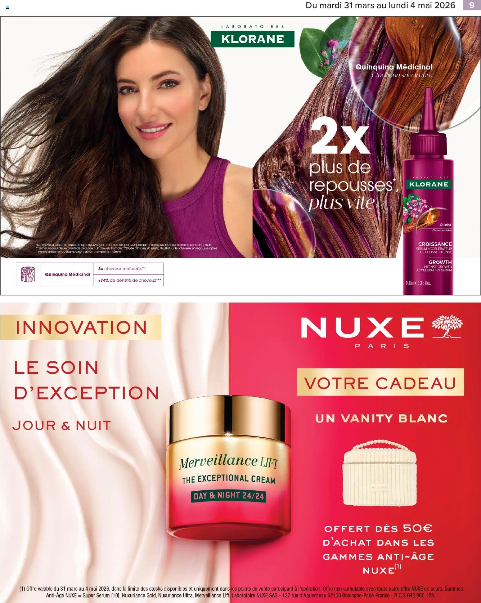 {H1} | Page: 9 | Produits: Serum, Thé