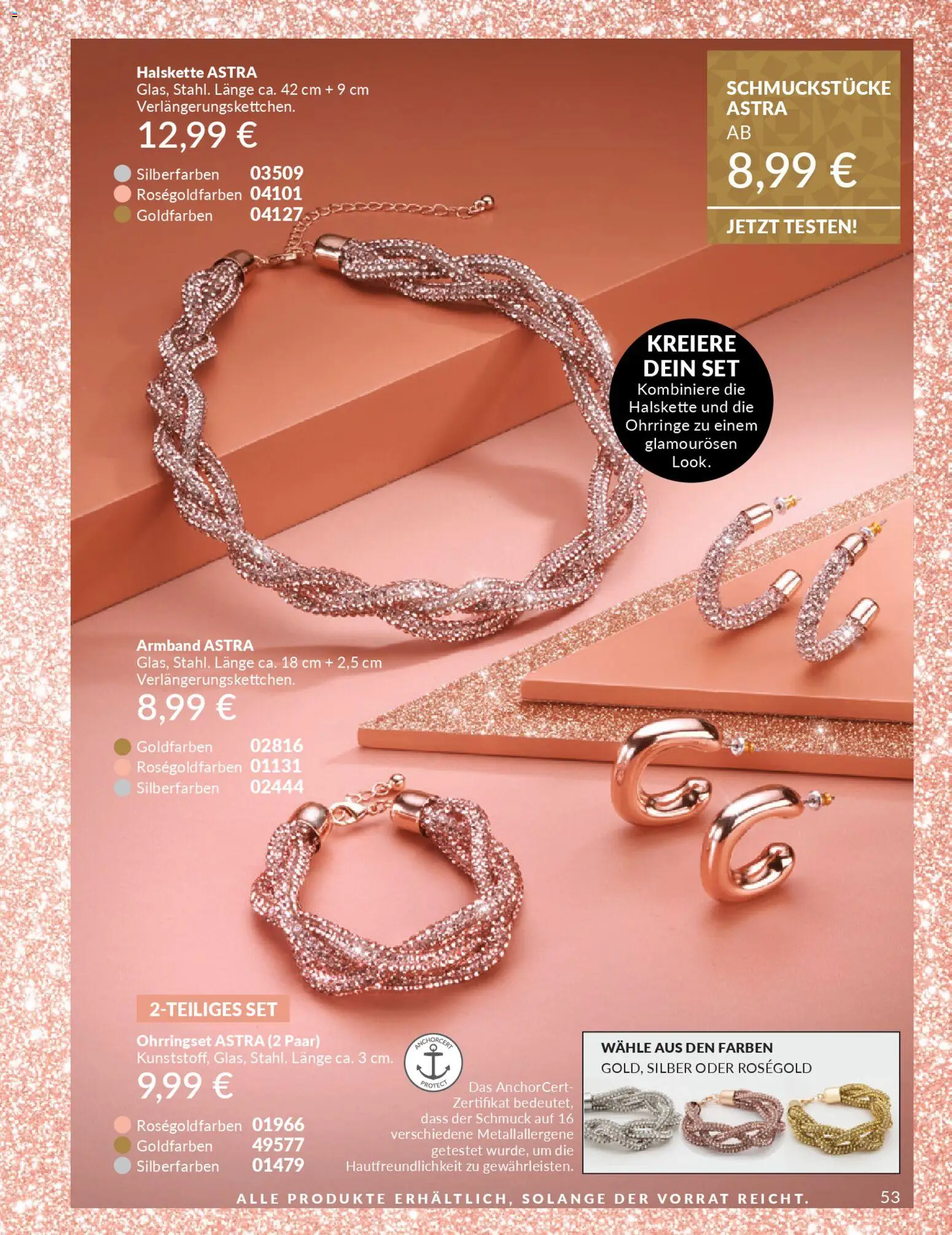 AVON Weihnachtsgeschenkideen – gültig ab 01.11.2025 | Seite: 53 | Produkte: Astra