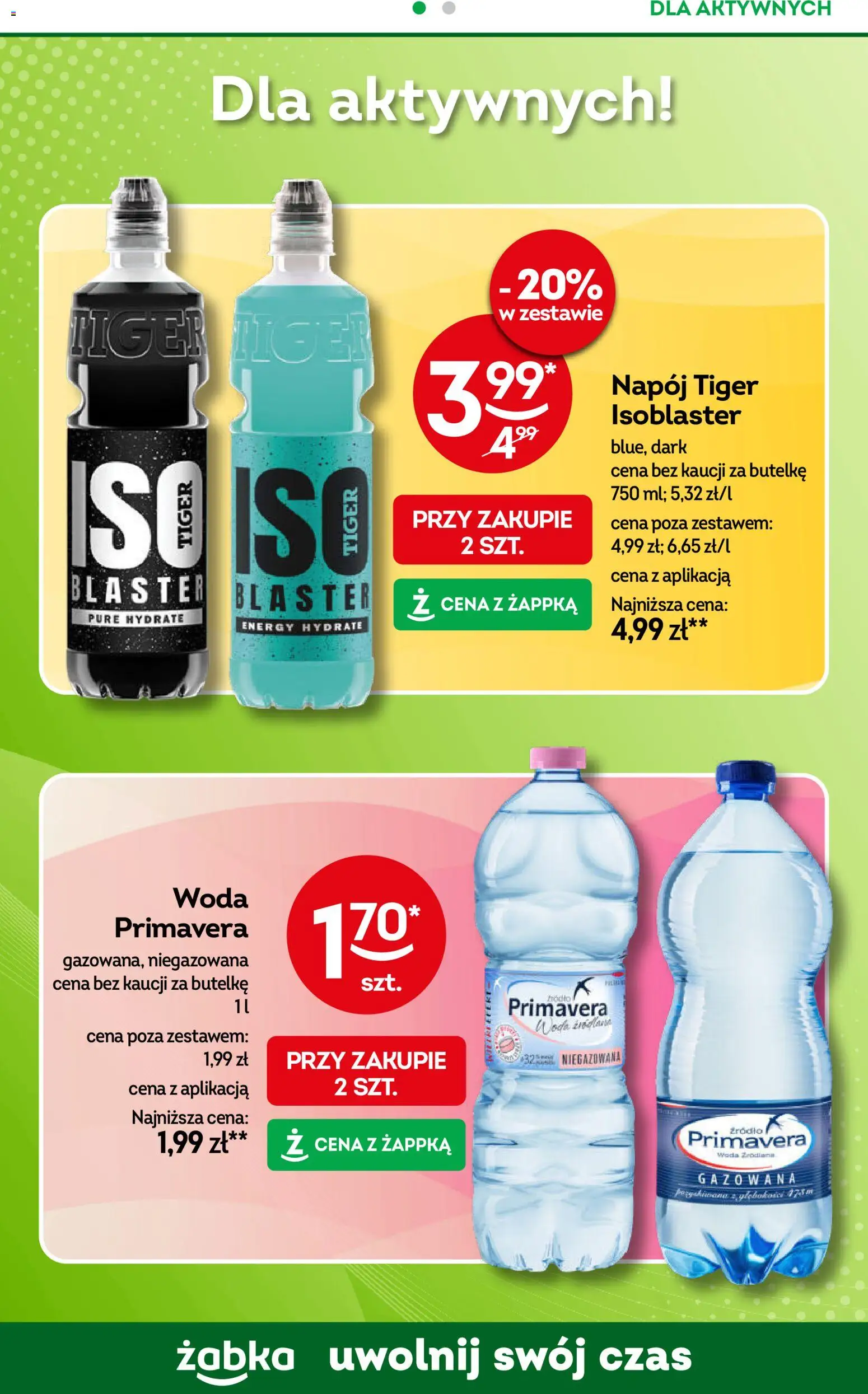 Żabka Gazetka od 30.12.2025 | Strona: 50 | Produkty: Woda