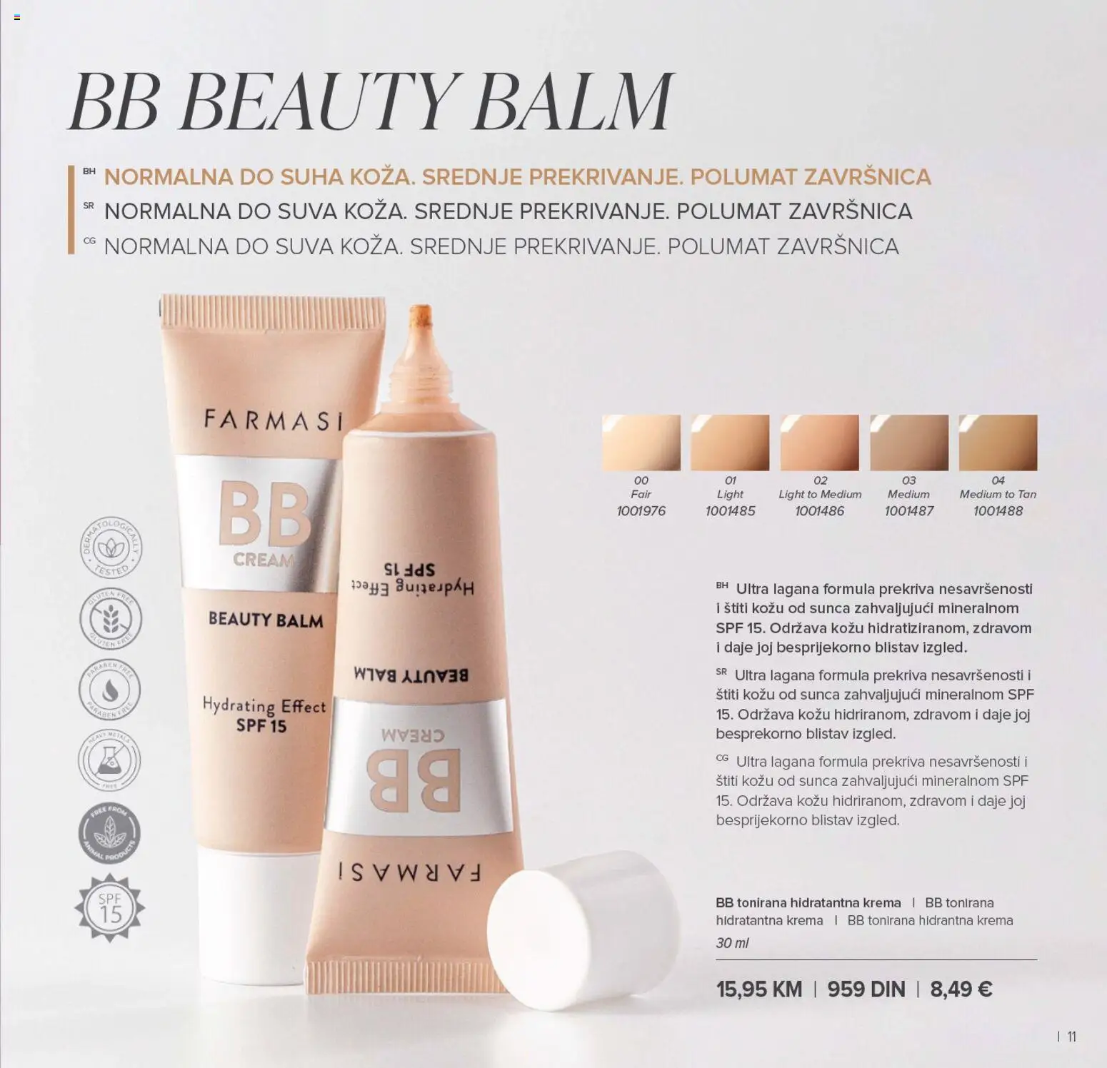 Farmasi katalog - važi od 01.01.2026 | Strana: 11