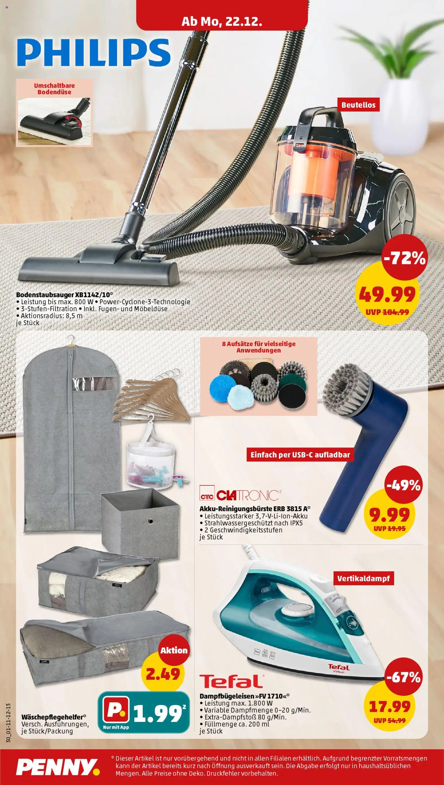 Penny Prospekt 	 – gültig ab 22.12.2025 | Seite: 34 | Produkte: Philips