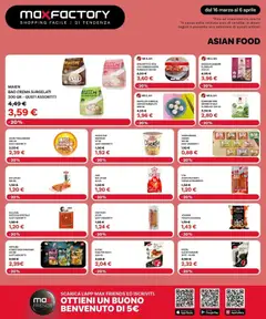 Anteprima del volantino Max Factory volantino valido a partire dal 16.03.2026 | Pagina: 31 | Prodotti: Crema, Riso, Sale, Ravioli