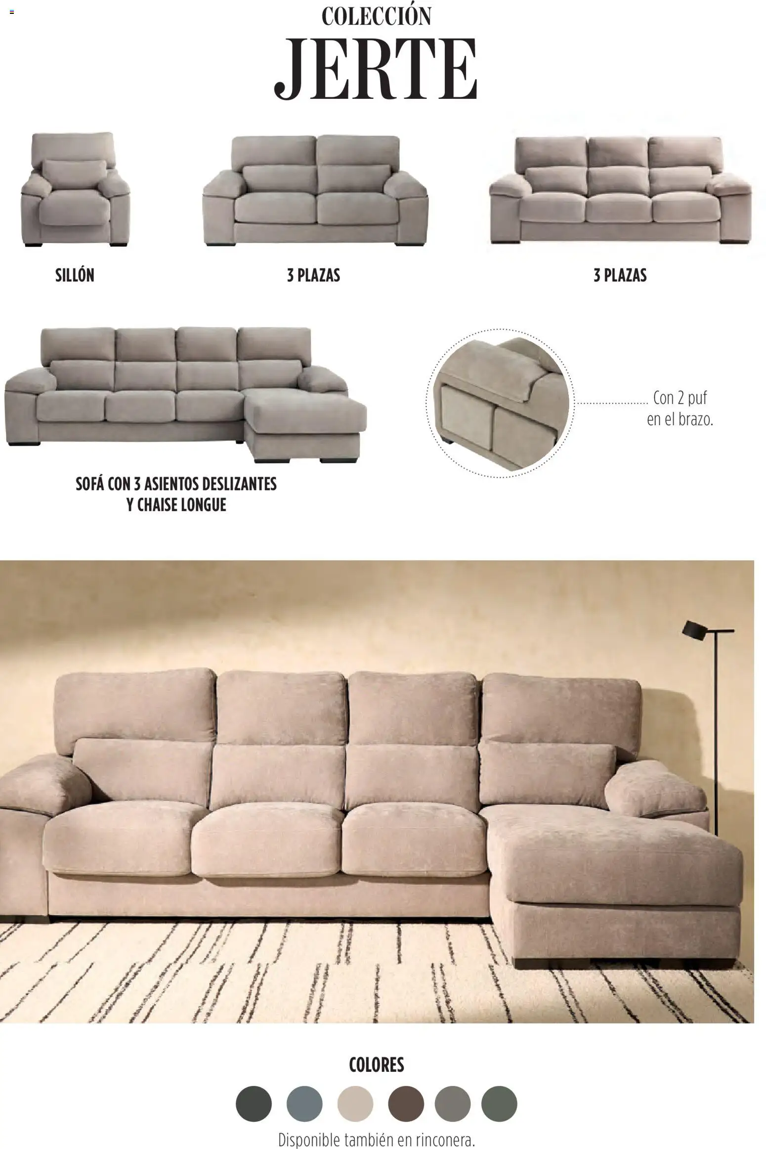 El Corte Inglés Sofás │ válido desde el 07.04.2026 | Página: 39 | Productos: Sofá, Sillón