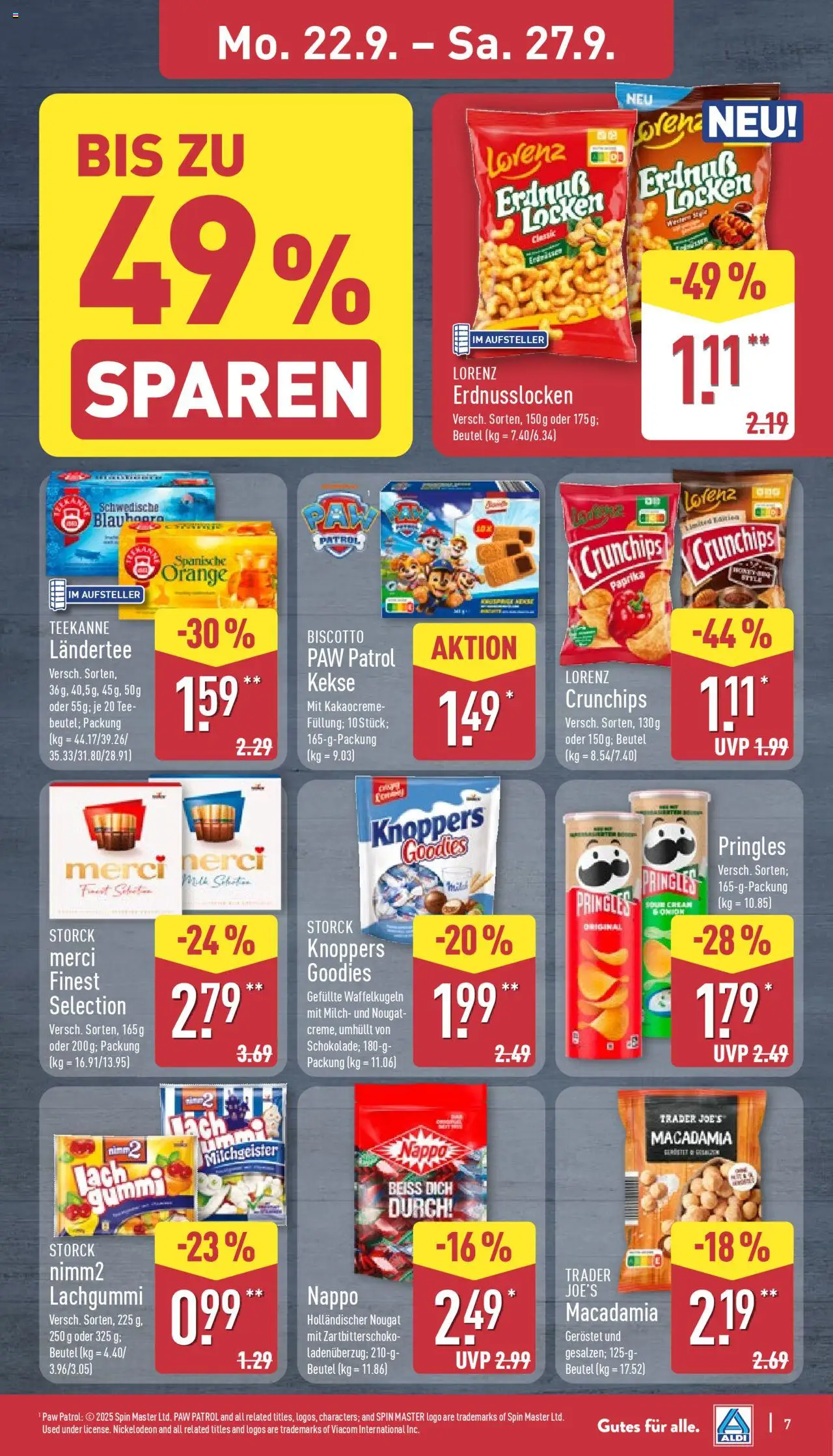 Aldi Prospekt 	 – gültig ab 22.09.2025 | Seite: 11