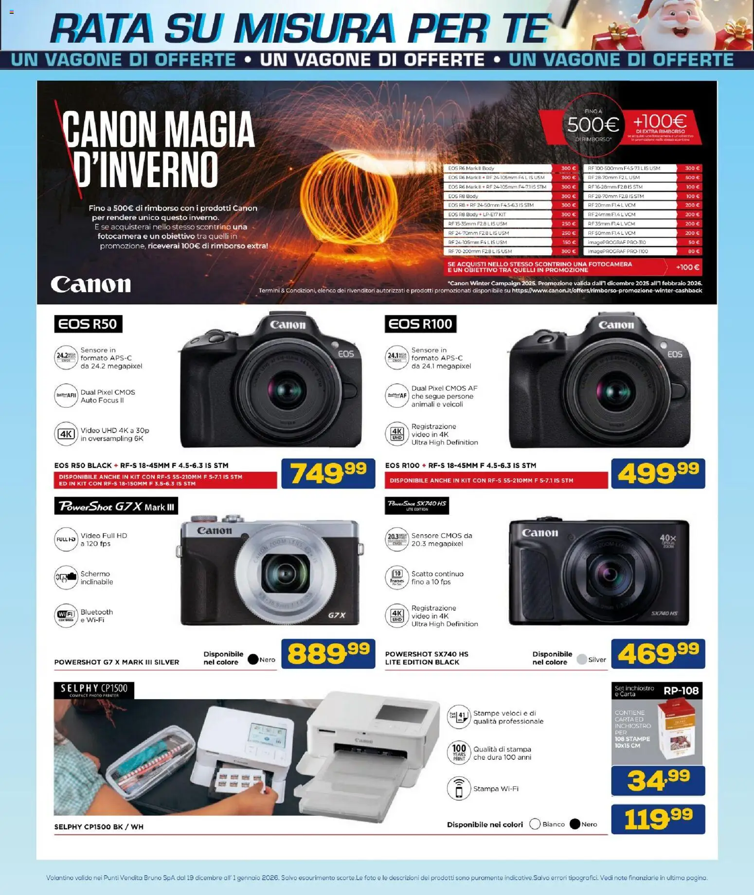 Volantino BRUNO del 19.12.2025 | Pagina: 29 | Prodotti: Schermo, Tè, Video, Fotocamera