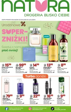 Pogląd oferty "Drogerie Natura Gazetka" - ważna od 03.10.2025