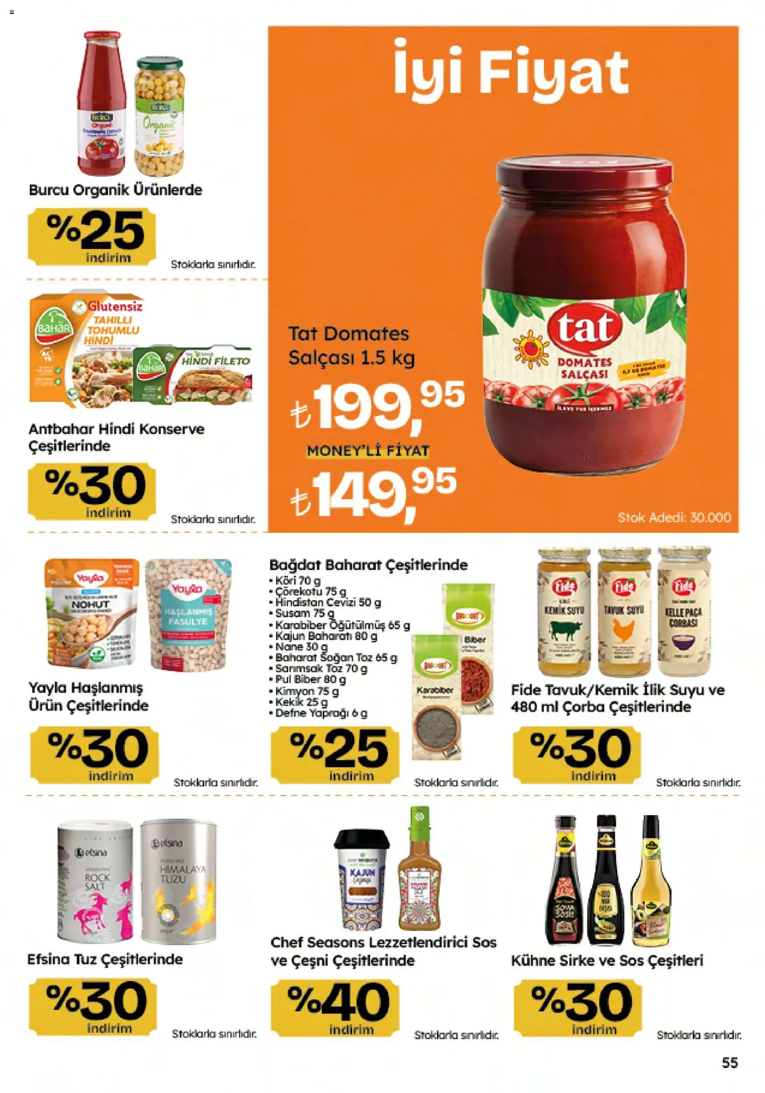 Migros Katalog - 5M Migroskop Dijital - 12.03.2026 tarihinden itibaren geçerlidir | Sayfa: 55 | Ürünler: Sirke, Baharat, Sarımsak, Defne