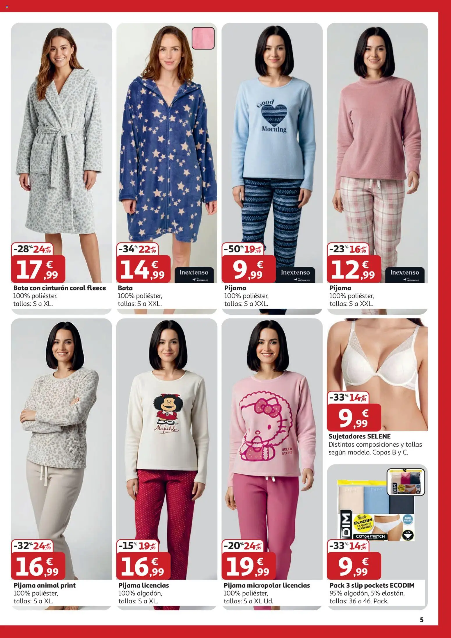 Alcampo - HP Catalan  │ válido desde el 26.12.2025 | Página: 5 | Productos: Pijama, Cinturón