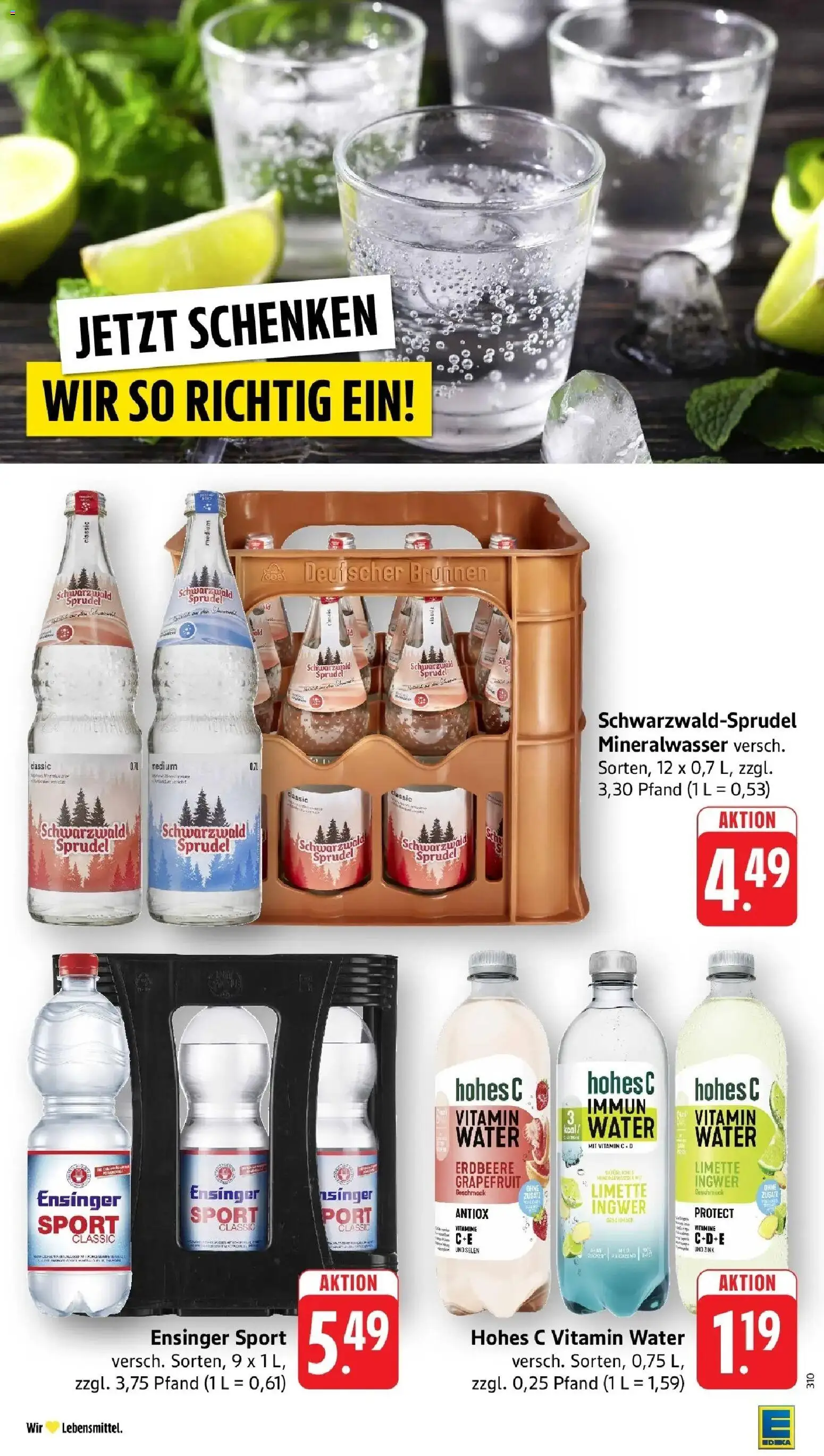 Angebote – gültig ab 27.04.2026 | Seite: 32 | Produkte: Mineralwasser, Grapefruit, Limette, Hohes c