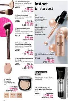 Oriflame katalog Mart 2026 - pregled Oriflame kataloga - važi od 11.03.2026 | Strana: 70 | Proizvode: Finish, Puder