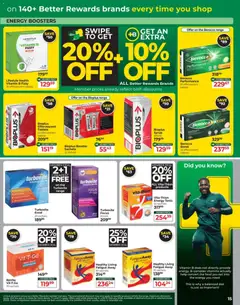 Dis-Chem specials catalogue – valid from 13.01.2026 | Page: 15 | Products: Tonic, Vitamins, Syrup