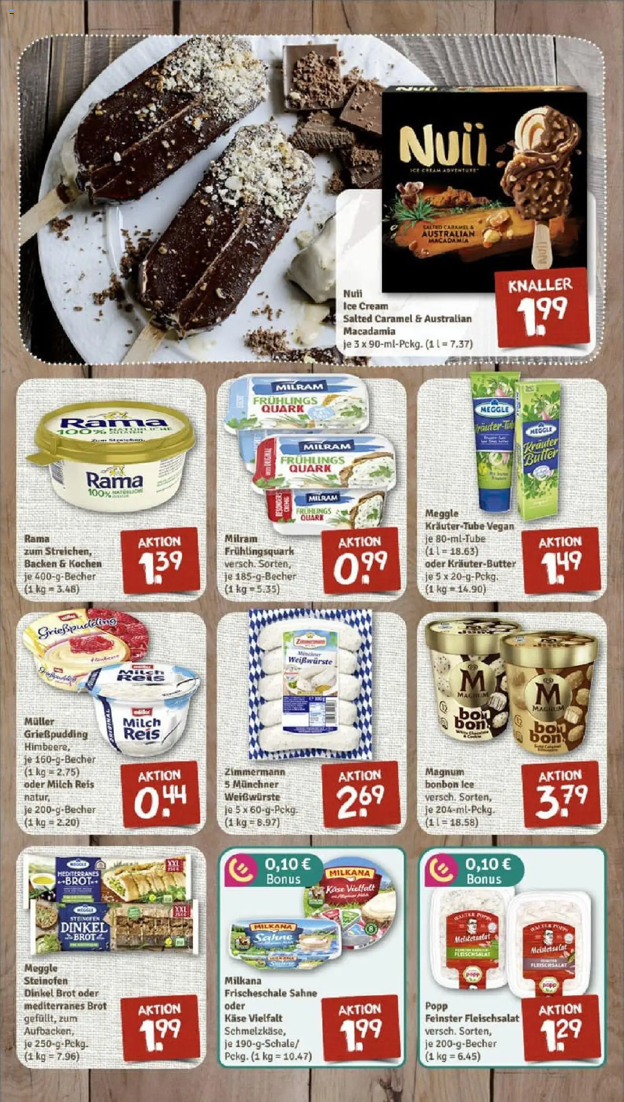 Rewe prospekt Bamberg	 - gültig ab dem 22.06.2025 | Seite: 5 | Produkte: Butter, Kräuterbutter, Pudding, Himbeere