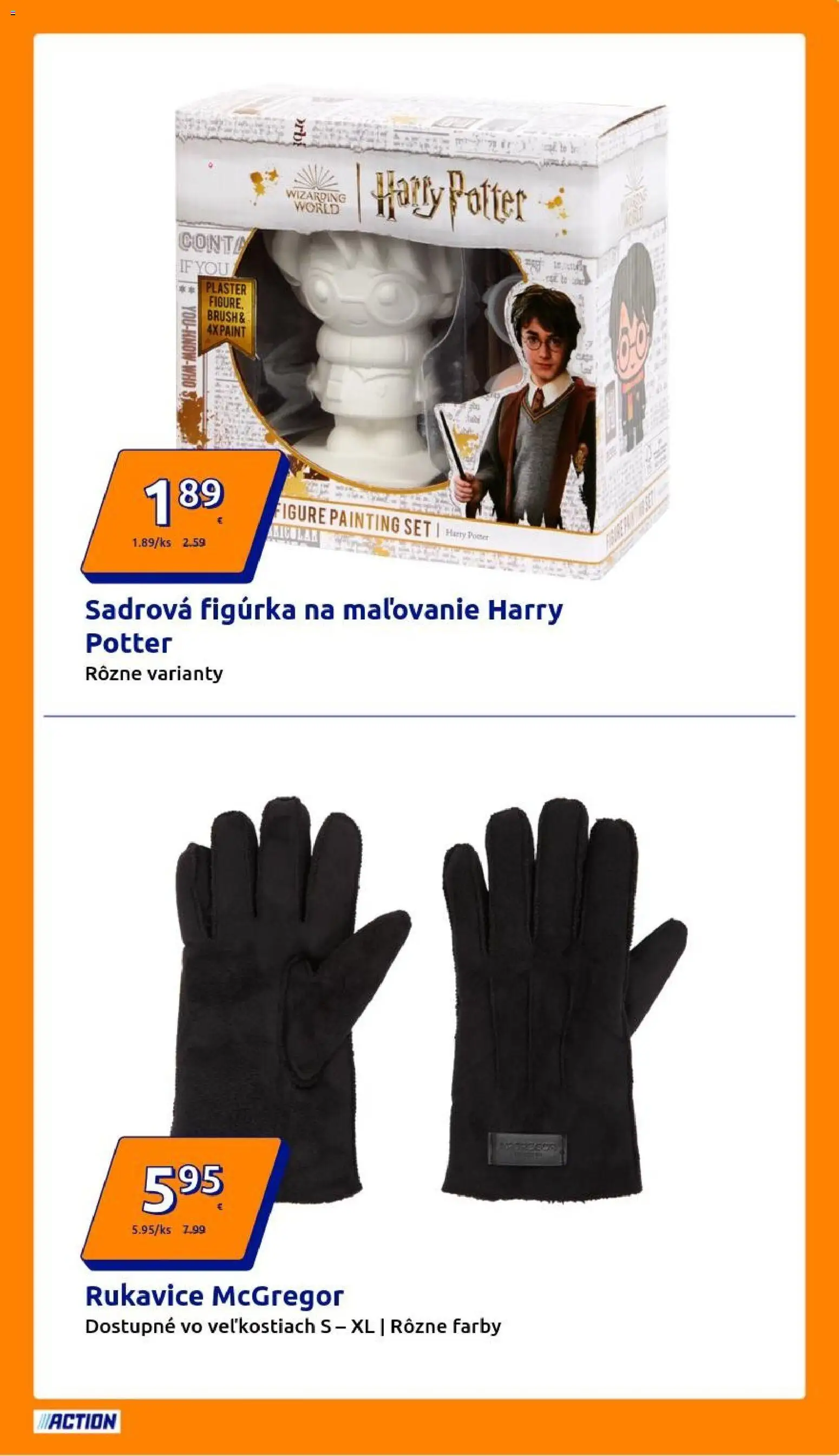 Nové Action akcie – leták je platný od 19.11.2025 | Strana: 5 | Produkty: Rukavice