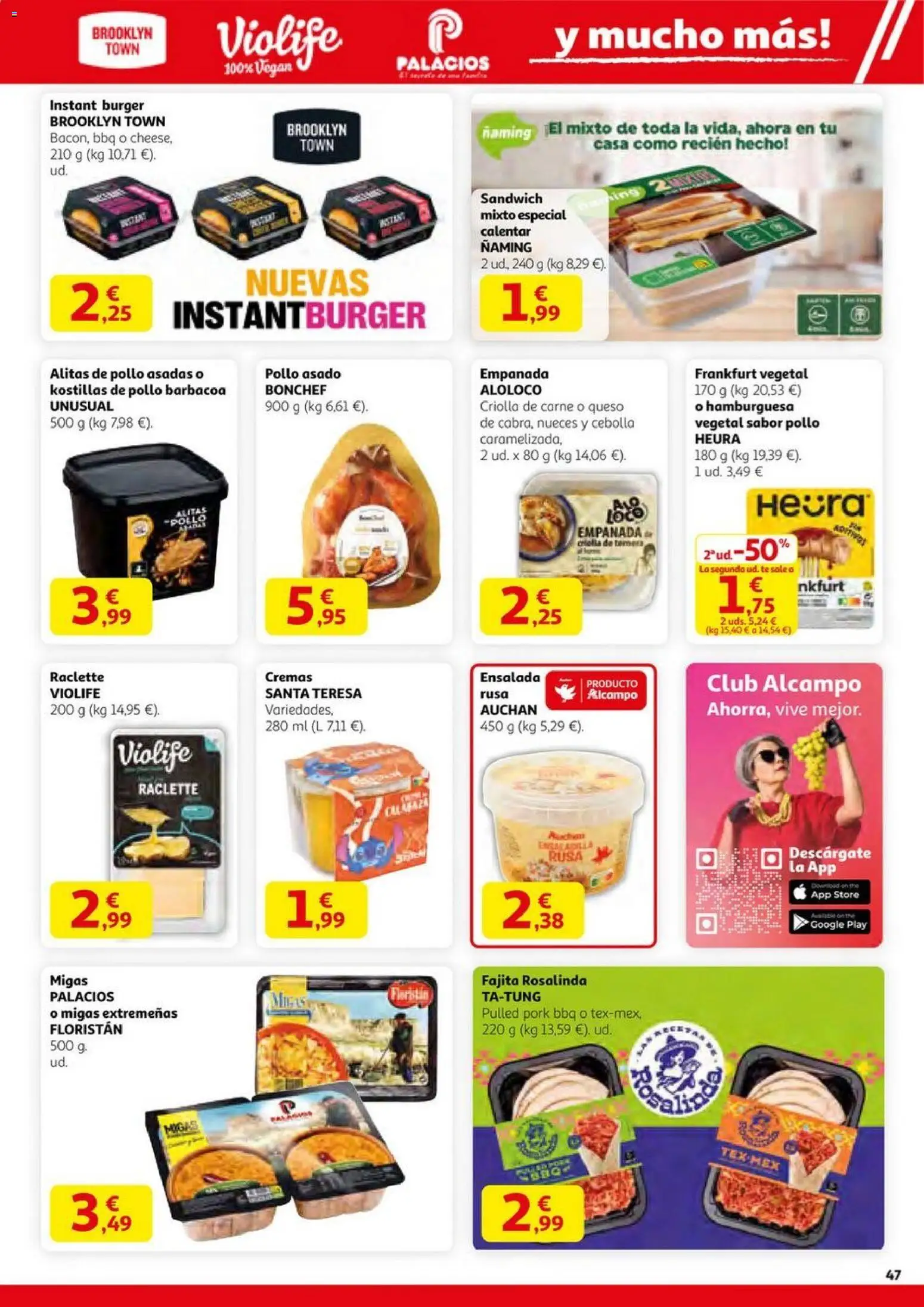 Alcampo -  HG catalan │ válido desde el 23.10.2025 | Página: 47 | Productos: Té, Ensalada, Παγωμένο τσάι, Σοκολατούχο γάλα