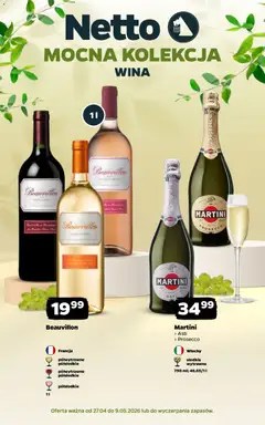 Pogląd oferty "Netto gazetka - Wina" - ważna od 27.04.2026