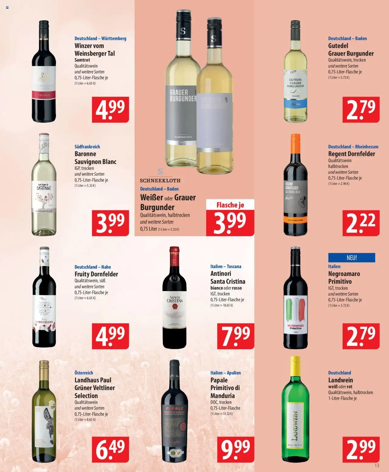Famila Prospekt 	 – gültig ab 22.09.2025 | Seite: 13