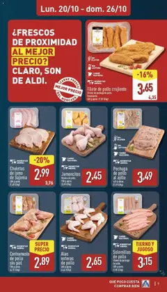 Vista previa Filete de pollo crujiente, Filetes de pechuga de pollo. Empanados. 500 g aprox. válido desde el 20.10.2025 | Página: 7 | Productos: Cerdo, Filete