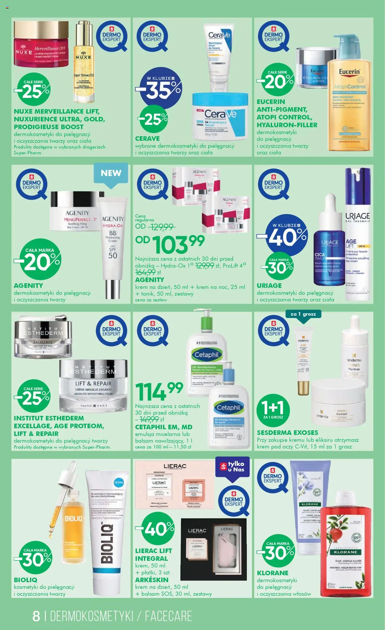 Super-pharm Gazetka od 22.05.2025 | Strona: 8 | Produkty: Kosmetyki, Krem, Krem do twarzy