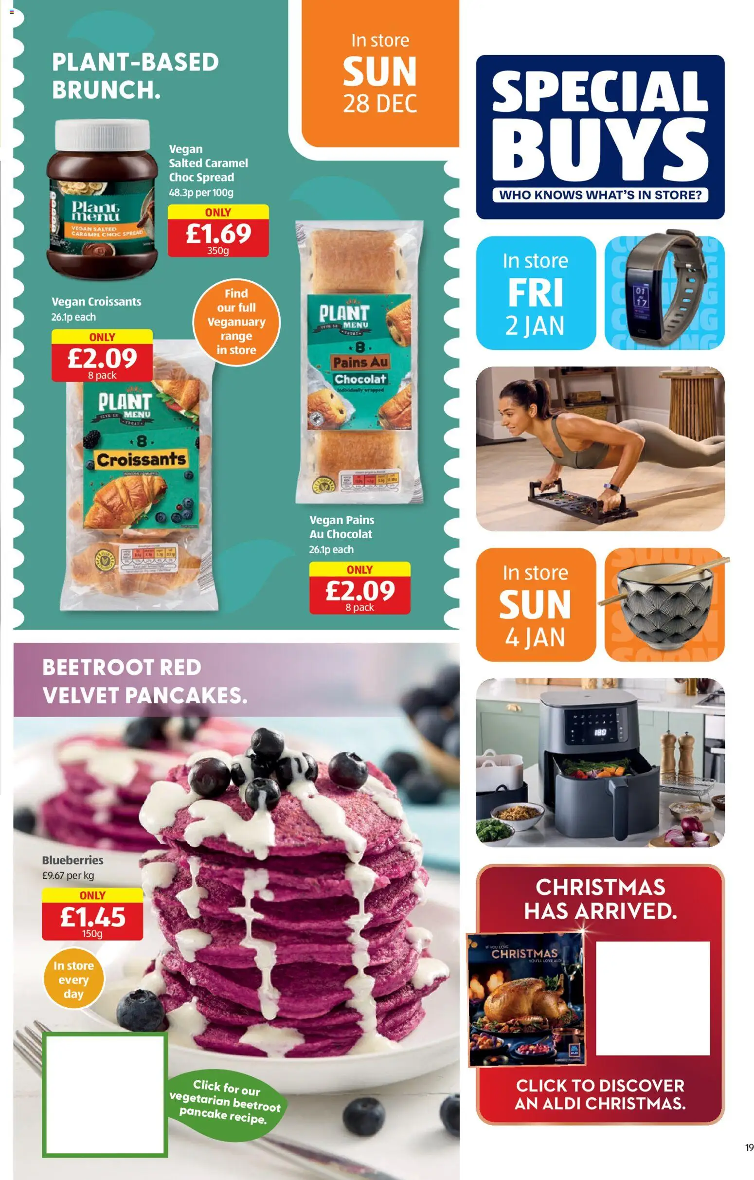 {H1} | Page: 19 | Products: Pancake, Blueberries