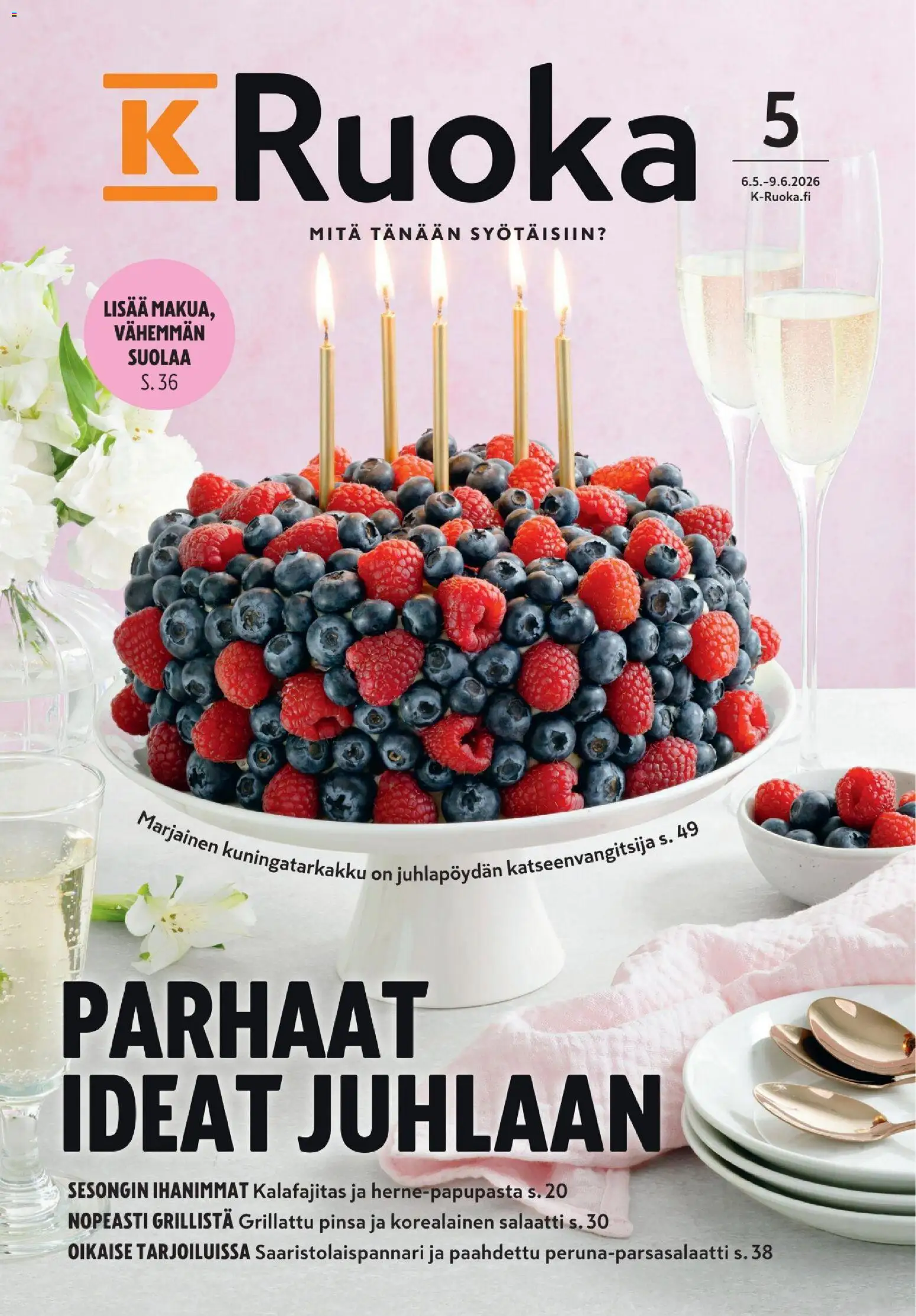 K-Market tarjoukset - K-Ruoka – voimassa 06.05.2026 alkaen | Sivu: 1 | Tuotteet: Salaatti