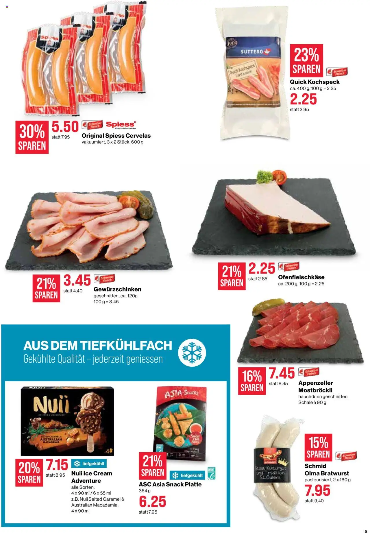 SPAR Aktionen – gültig ab 09.10.2025 | Seite: 5 | Produkte: Wurst