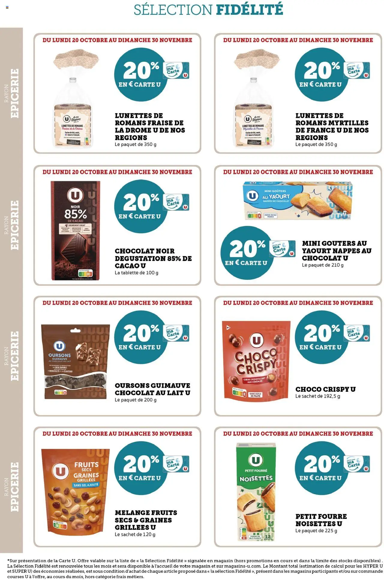 {H1} | Page: 8 | Produits: Tablette, Farine de ble, Myrtilles, Farine