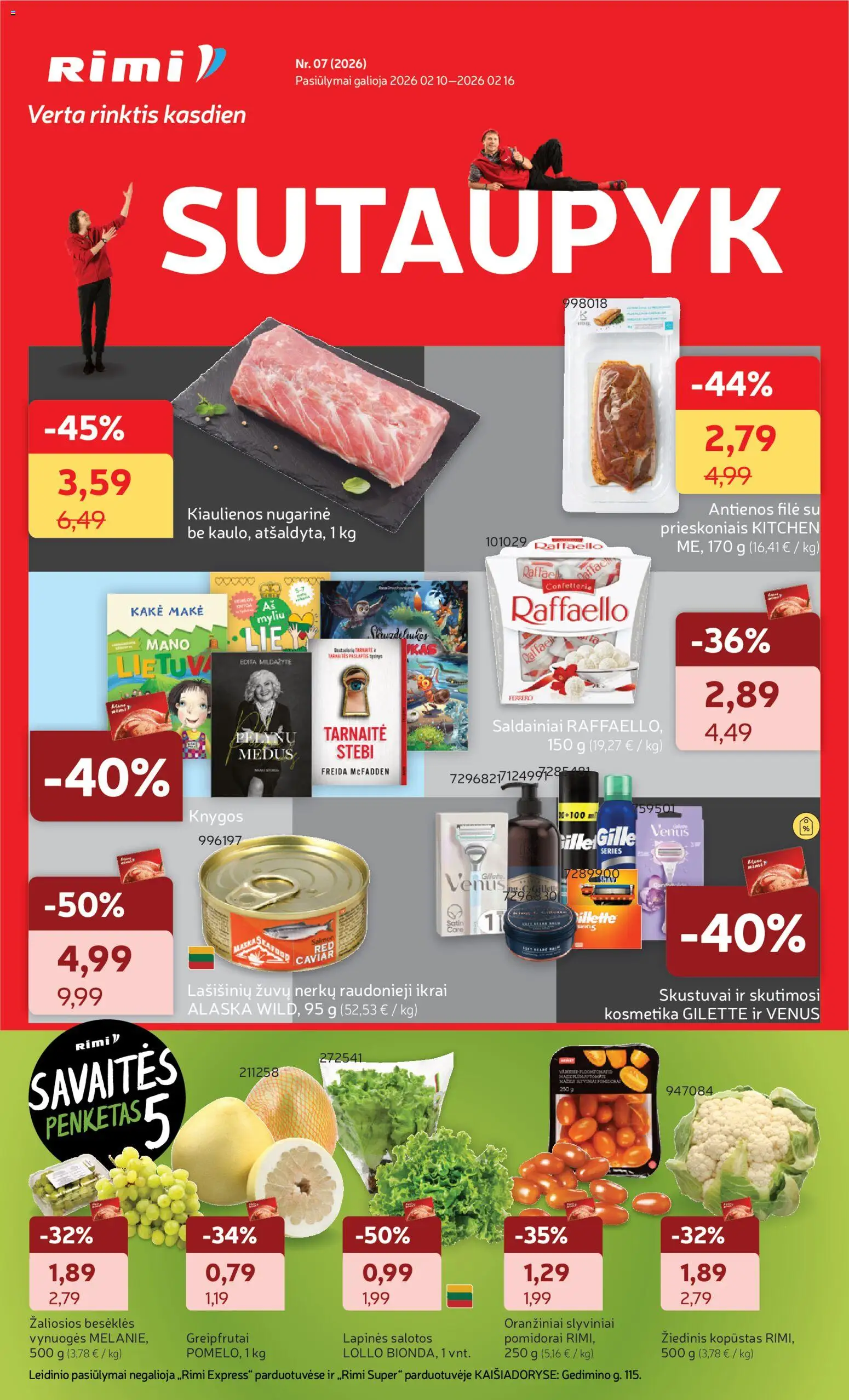 Rimi akcijos nuo 10.02.2025 | Puslapis: 1