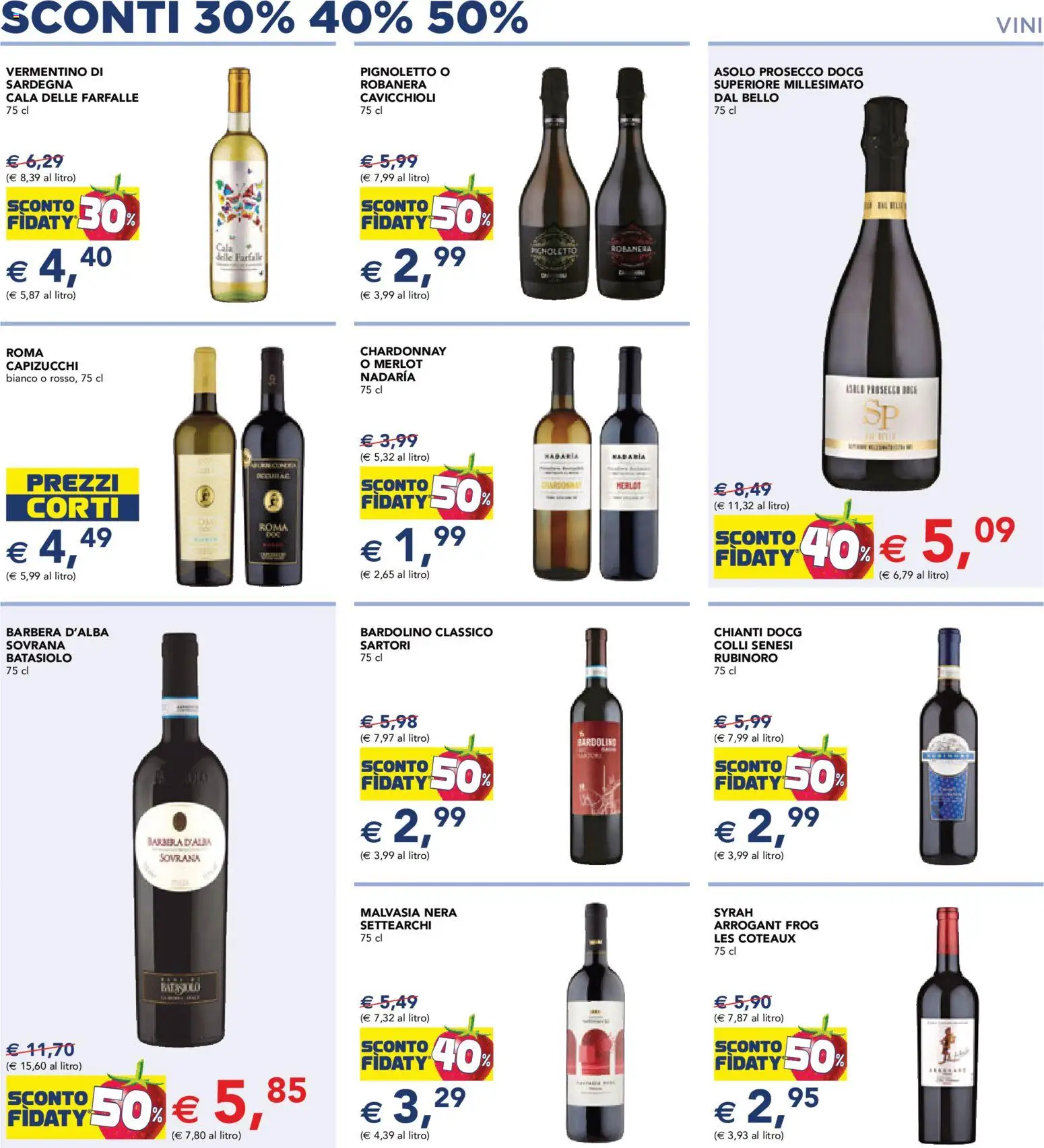 Volantino Esselunga S del 02.01.2026 | Pagina: 9 | Prodotti: Prosecco