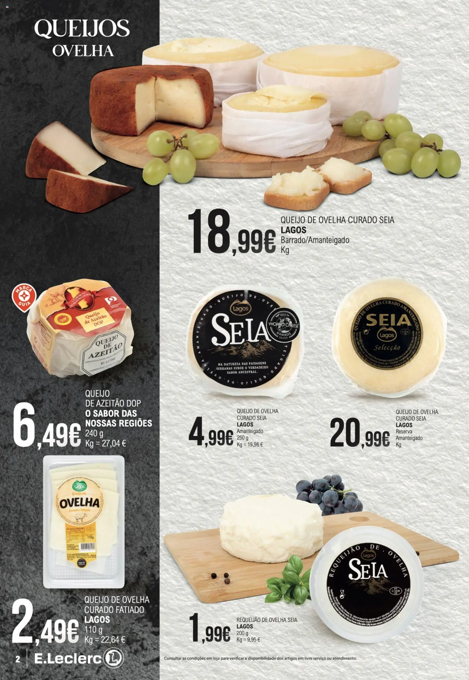 E.Leclerc folheto Queijos, Enchidos e Vinhos │ válido de 10.02.2026 | Página: 2