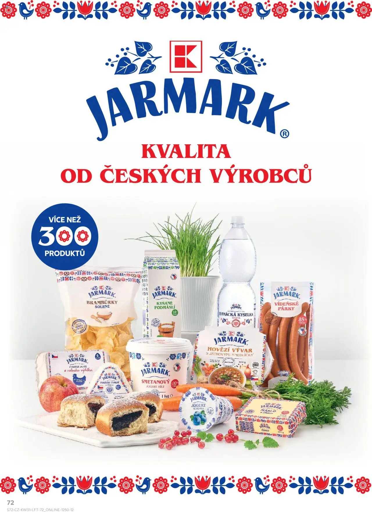 Kaufland leták - Liberec od 30.07.2025 | Strana: 72 | Produkty: Hovězí, Smetanový jogurt, Bramburky, Vývar