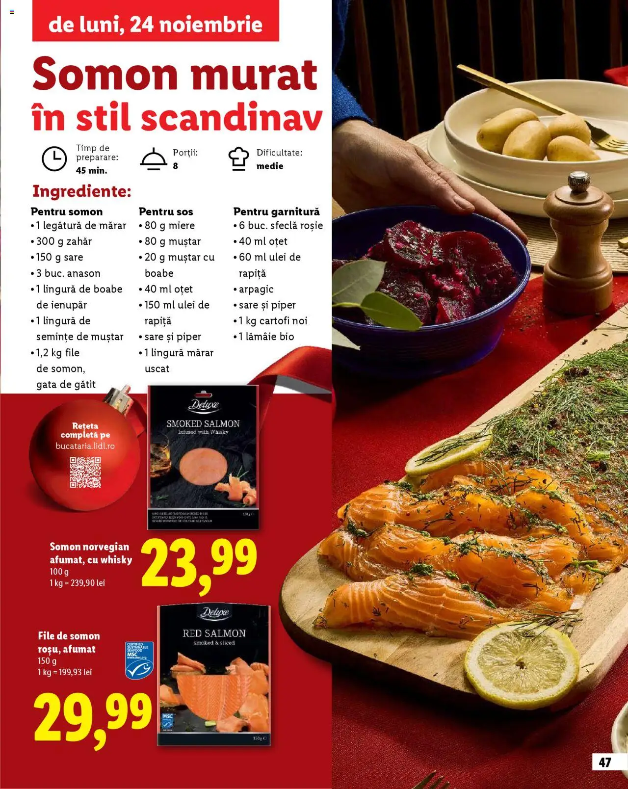 Noul catalog Lidl – valabil de la 23.10.2025 | Pagină: 47 | Produse: Şerit ödül, Mărar, Sos, Piper