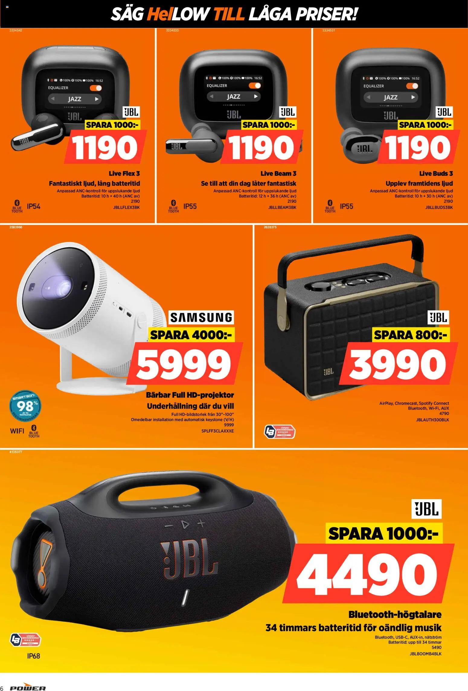 Power reklamblad aktuell från 06.04.2026 | Sida: 6