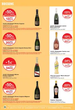 Monoprix - Prévisualisation de Monoprix catalogue valide à partir de 08.04.2026 | Page: 22 | Produits: Liqueur, Champagne
