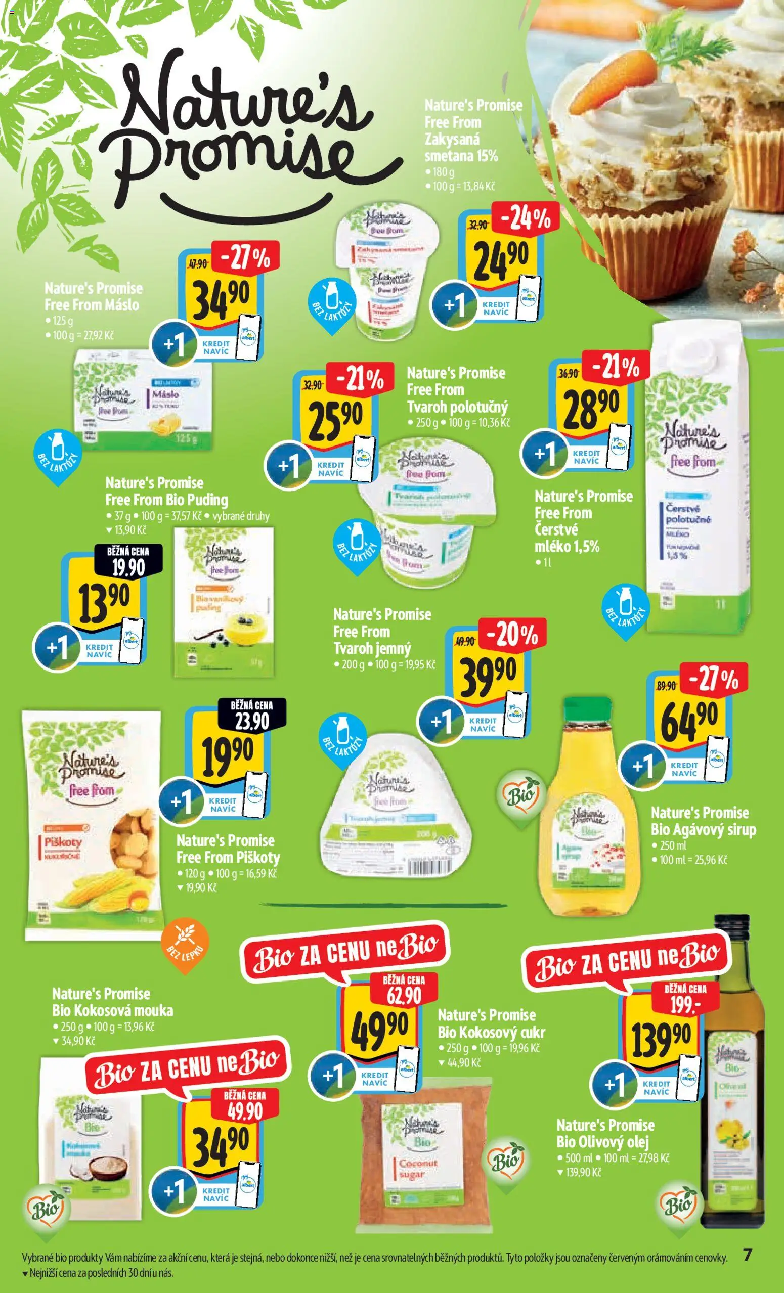 Albert leták - Hypermarket od 01.04.2026 | Strana: 13 | Produkty: Máslo, Piškoty, Tvaroh, Sirup