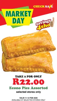 Check Save specials catalogue – valid from 11.02.2026