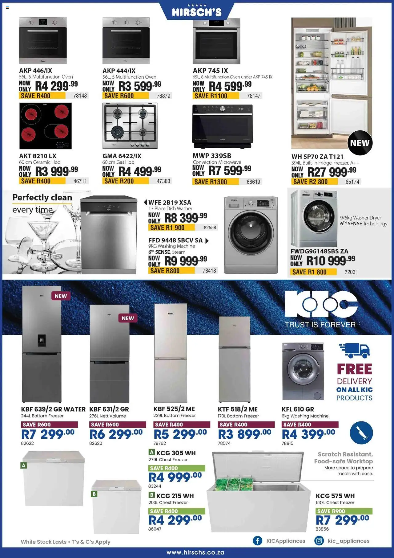Hirsch's Specials │ valid from 24.06.2025 | Page: 30 | Products: Freezer, Chest freezer, Stock, Water
