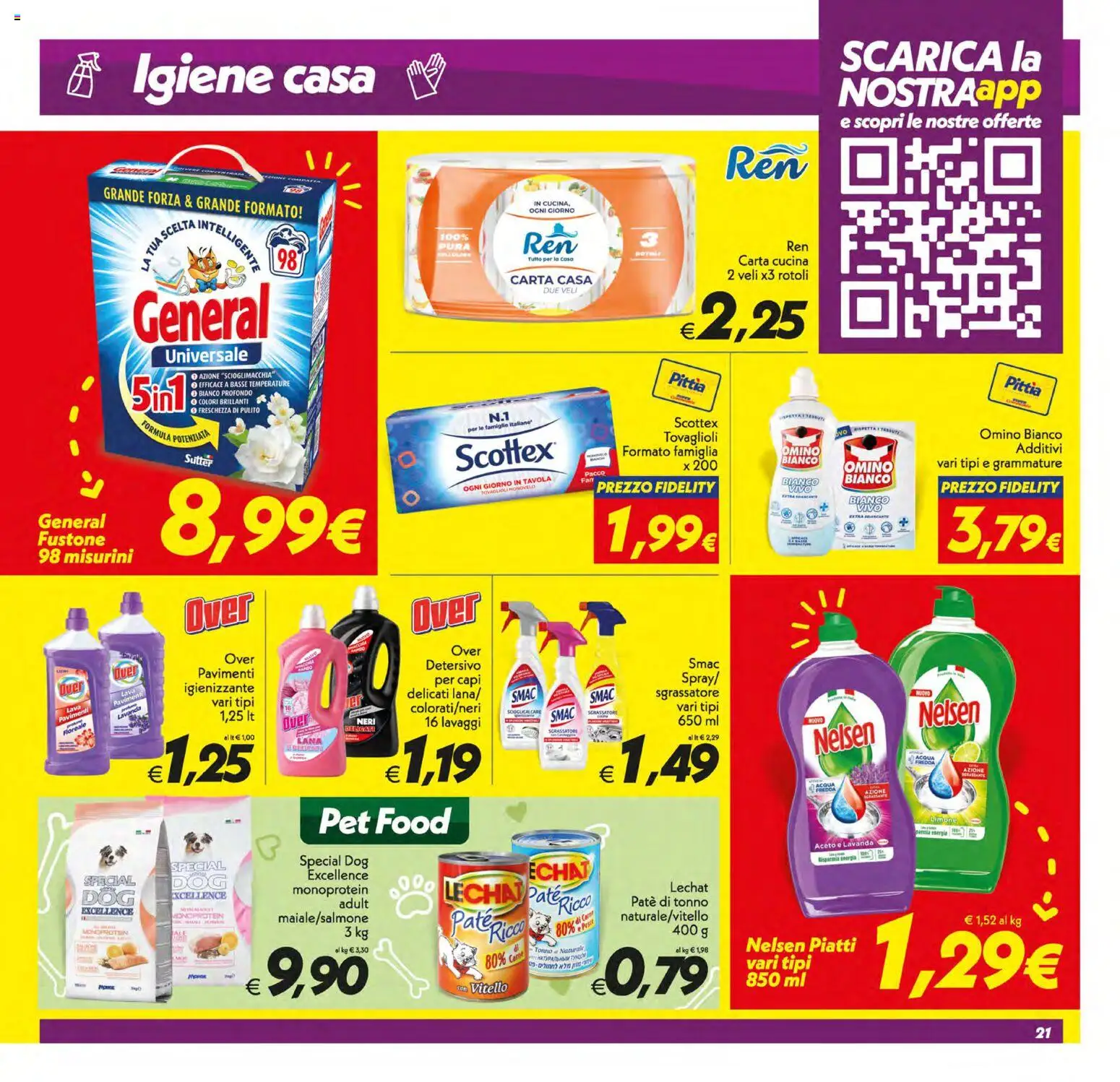 Volantino SuperConveniente del 05.01.2026 | Pagina: 21 | Prodotti: Paté, Sgrassatore, Tonno, Lavanda